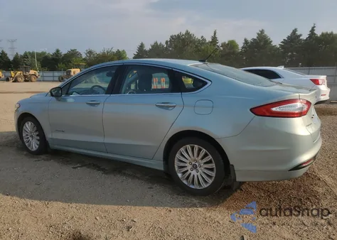 2014 Ford Fusion Se Hybrid z USA, uszkodzony, nr VIN 3FA6P0LU4ER106386